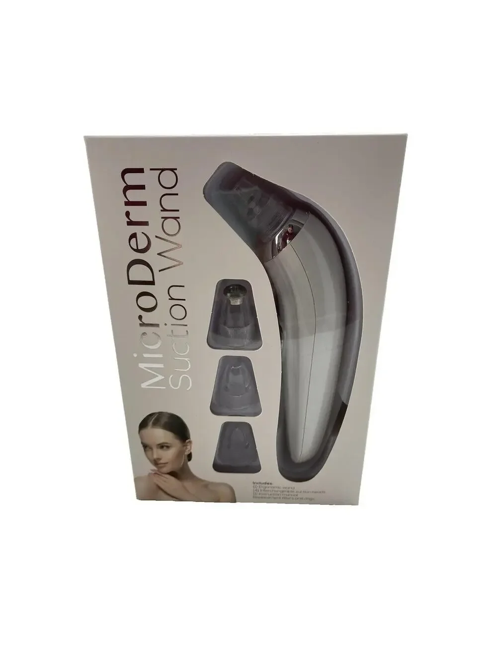 Microderm Nose Suction Wand New Pore Cleaning